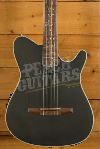 Ibanez TOD10N Tim Henson/Polyphia Electro-Nylon - Rosewood - Transparent Black Flat