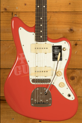 Fender Player II Jazzmaster Rosewood Coral Red