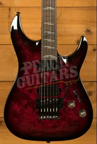 Schecter Omen Elite-6 FR - Rosewood - Black Cherry Burst