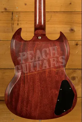 Gibson Custom 1961 Les Paul SG Standard Reissue Stop-Bar | Cherry Red - VOS *Left-Handed*