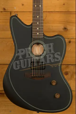 Fender Acoustasonic Standard Jazzmaster - Rosewood - Black
