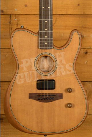 Fender Acoustasonic Standard Telecaster - Rosewood - Aged Natural
