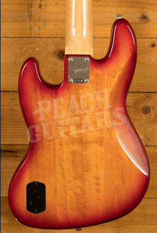 Squier Classic Vibe Active '70s Jazz Bass V - Laurel - Sienna Sunburst