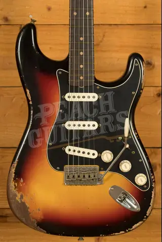 Fender Custom Shop 59 Strat - Heavy Relic 3-Tone Sunburst