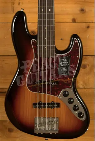 Fender Player II Modified Active Jazz Bass V - Rosewood - 3-Tone Sunburst