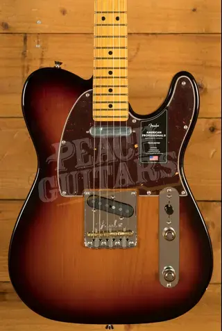 Fender American Professional II Telecaster - Maple - 3-Colour Sunburst