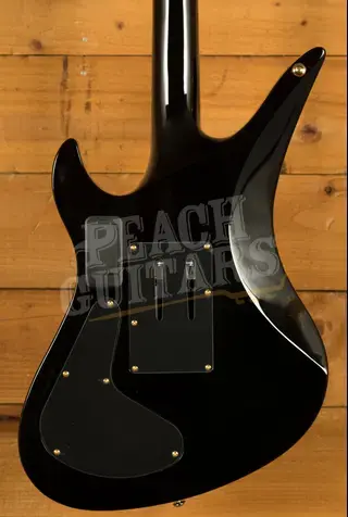 Schecter Synyster Gates Custom S | Gloss Black w/Gold Pinstripes