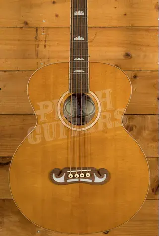 Epiphone El Capitan J-200 Studio Bass | Aged Vintage Natural