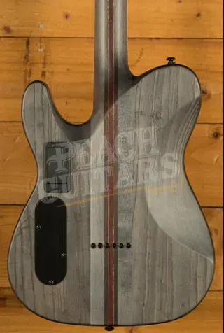 Schecter PT SLS Elite Evil Twin - Ebony - Satin Black