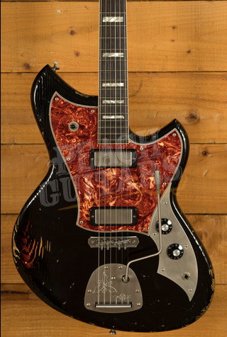 Novo Serus J | Bull Black over '64 3-Tone Sunburst 