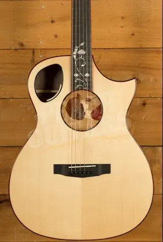 Cort Masterpiece Roselyn Redux - Ebony - Natural Gloss w/LR Baggs Anthem