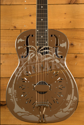 National Style O 14 Fret | Biscuit Resonator - Brass Body