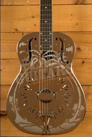 National Style O 14 Fret | Biscuit Resonator - Brass Body