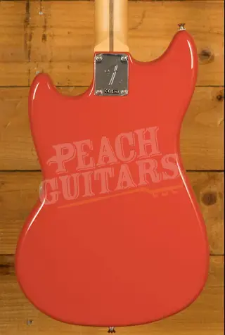 Fender Player II Mustang Bass PJ - Rosewood - Coral Red