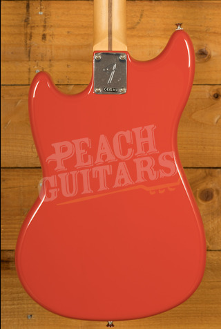 Fender Player II Mustang Bass PJ Rosewood Coral Red