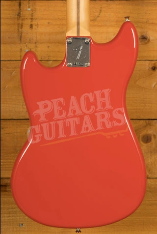 Fender Player II Mustang Bass PJ Rosewood Coral Red