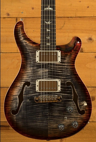 PRS Hollowbody II Piezo - Charcoal Cherryburst