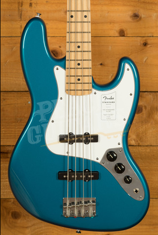 Fender Standard Jazz Bass Maple Aqua Marine Metallic
