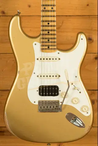 Fender Custom Shop 57 HSS Strat - Relic Aztek Gold