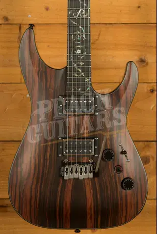 Schecter C-1 Exotic Ebony | Natural Satin