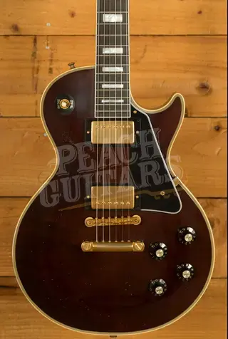 Gibson Custom Murphy Lab 1968 Les Paul Custom | Dark Walnut - Light Aged