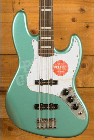 Squier Affinity Active Jazz Bass | Mystic Sea Foam Green - Laurel