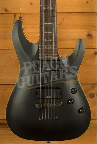 Schecter Demon-7 | 7-String - Aged Black Satin