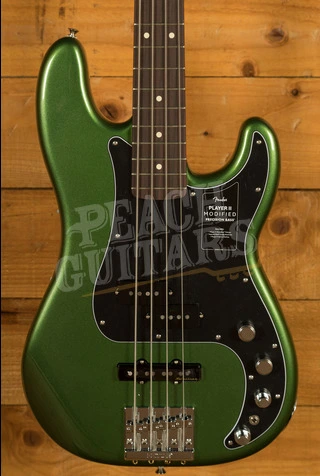 Fender Player II Modified Active Precision Bass Rosewood Harvest Green Metallic