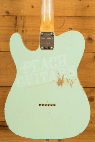 Fender Custom Shop Limited 61 Tele | Relic Faded Aged Surf Green