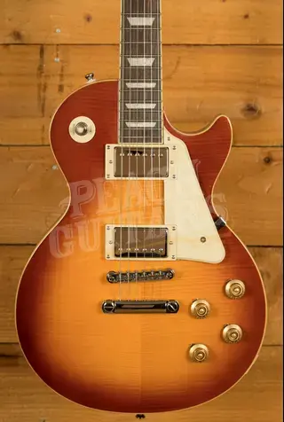 Epiphone Inspired by Gibson Les Paul Standard 50s Figured | Washed Cherry Sunburst w/Gigbag