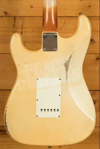 Fender Custom Shop Masterbuilt Levi Perry 62 Strat - Relic Aged Olympic White