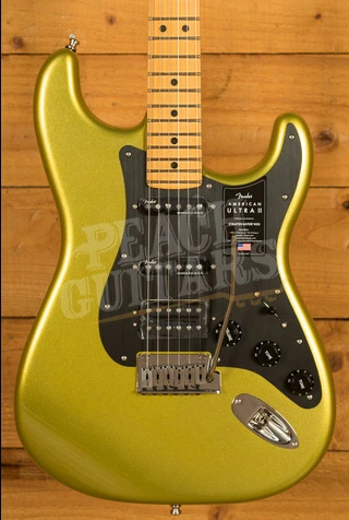 Fender American Ultra II Stratocaster HSS - Maple - Solar Flare