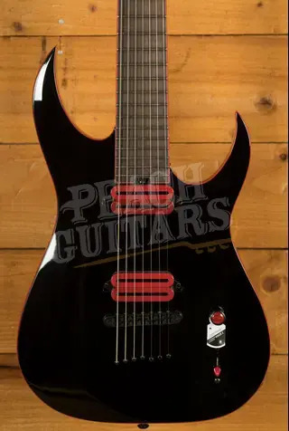 Schecter Sunset-7 - Ebony - Red Dawn - 7-String