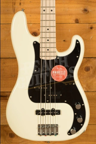 Squier Affinity Series Precision Bass PJ Maple Olympic White