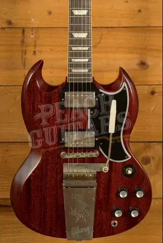 Gibson Custom 1964 SG Standard Reissue w/Maestro Vibrola | Cherry Red - VOS