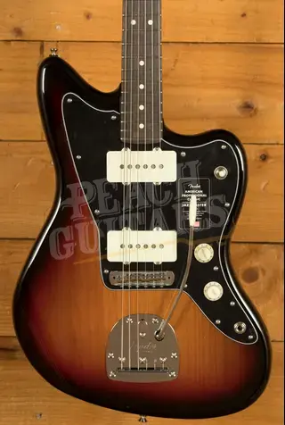 Fender American Professional Classic Jazzmaster - Rosewood - 3-Colour Sunburst