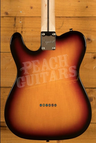 Squier Affinity Series Telecaster Thinline Maple 3-Colour Sunburst