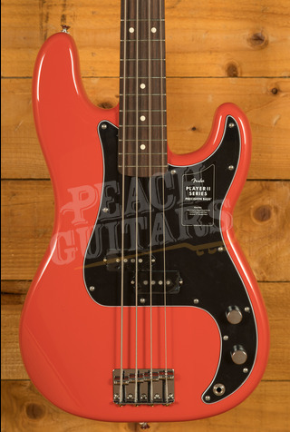 Fender Player II Precision Bass | Coral Red