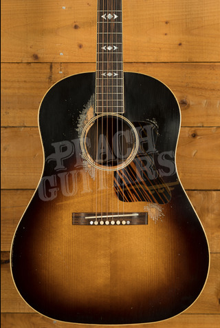 Gibson Murphy Lab 1936 Advanced Jumbo Heavy Aged | Vintage Sunburst