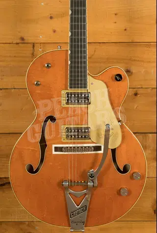 Gretsch G6120T-BSSMK Brian Setzer Signature Nashville Hollow Body '59 "Smoke" Smoke Orange