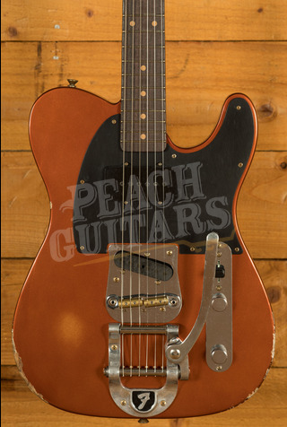 Fender Custom Shop Limited '60 Tele-Jazzmaster Bigsby | Relic Burnt Copper