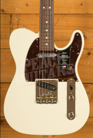 Fender American Professional II Telecaster Rosewood Olympic White