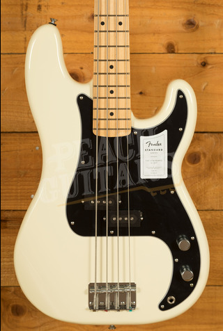 Fender Standard Precision Bass Maple Olympic White