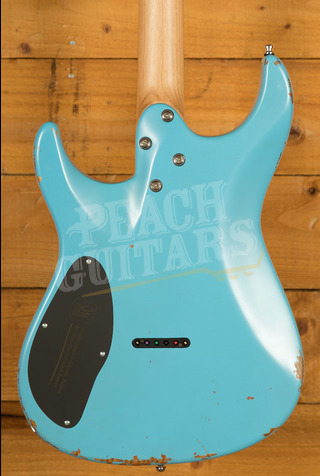 Mayones Aquila Aged S 6 | Monolith Daphne Blue Aged