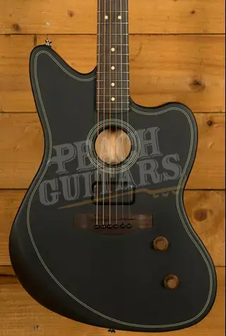 Fender Acoustasonic Standard Jazzmaster - Rosewood - Black