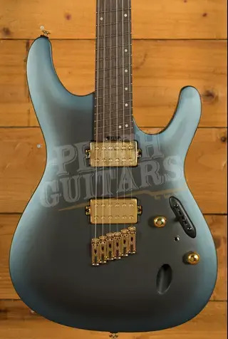 Ibanez SML721 S Series Axe Design Lab - Rosewood - Midnight Arctic Ocean Matte - Multi-Scale