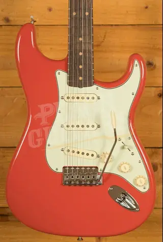 Fender Peach Guitars Exclusive American Vintage II '61 Stratocaster - Rosewood - Fiesta Red