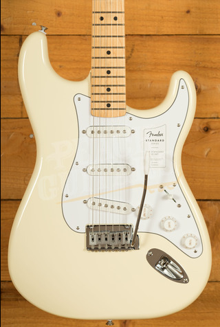 Fender Standard Stratocaster Maple Olympic White