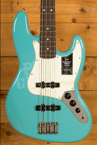 Fender Player II Jazz Bass Rosewood Aquatone Blue