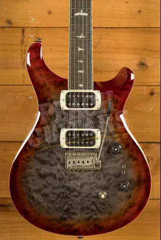 PRS SE Custom | Custom 24-08 Quilt - Charcoal Cherry Burst
